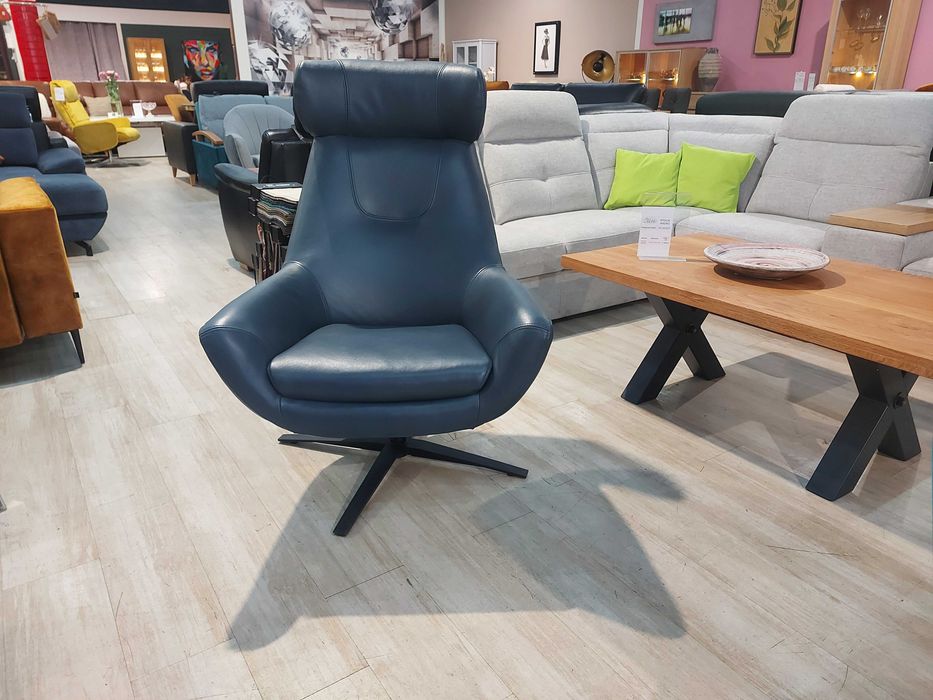 SHOUT Fotel HB obrotowy SKÓRA PRESTIGE+ Bydgoskie Meble