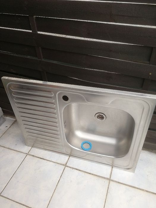 Zlewozmywak aluminiowy