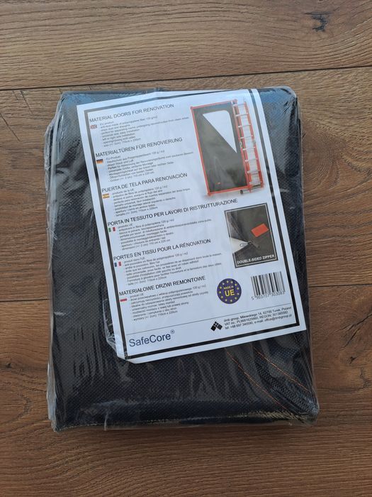 Drzwi remontowe 220x110 dwusttonie otwierane na zamek