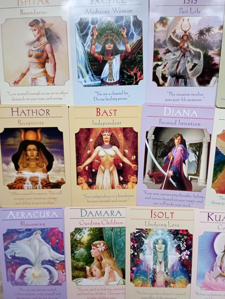 Oryginalne karty anielskie Doreen Virtue Unikat! Oracle Runy Tarot