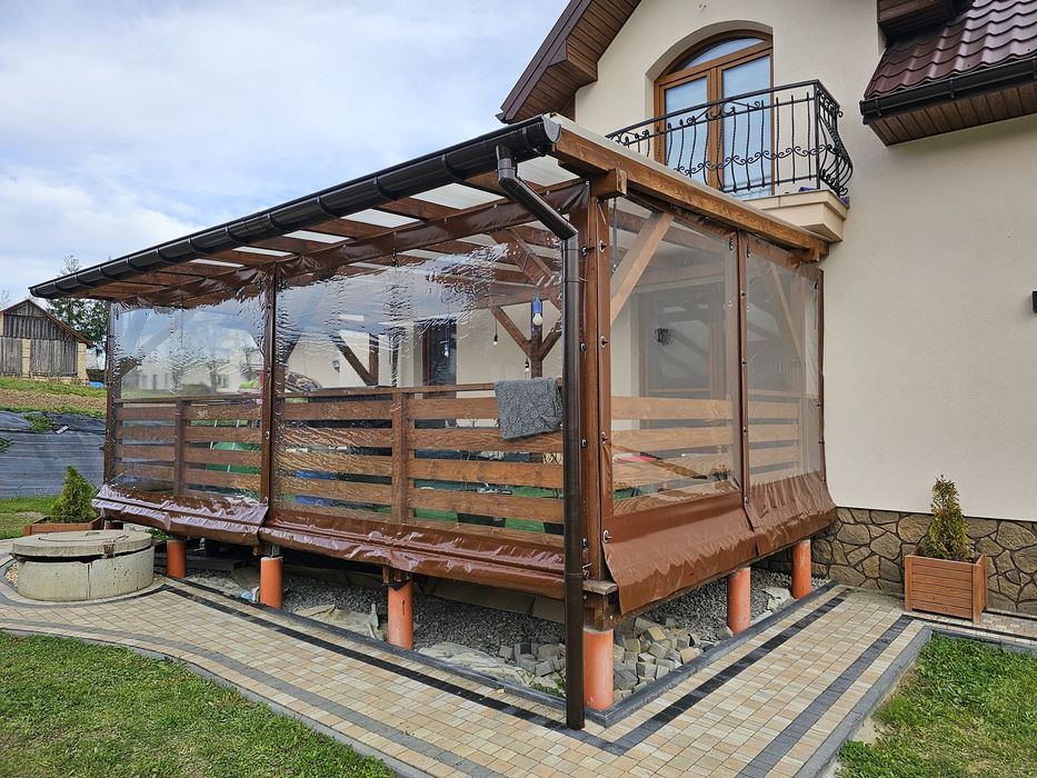 Plandeki osłony tarasowe plandeka