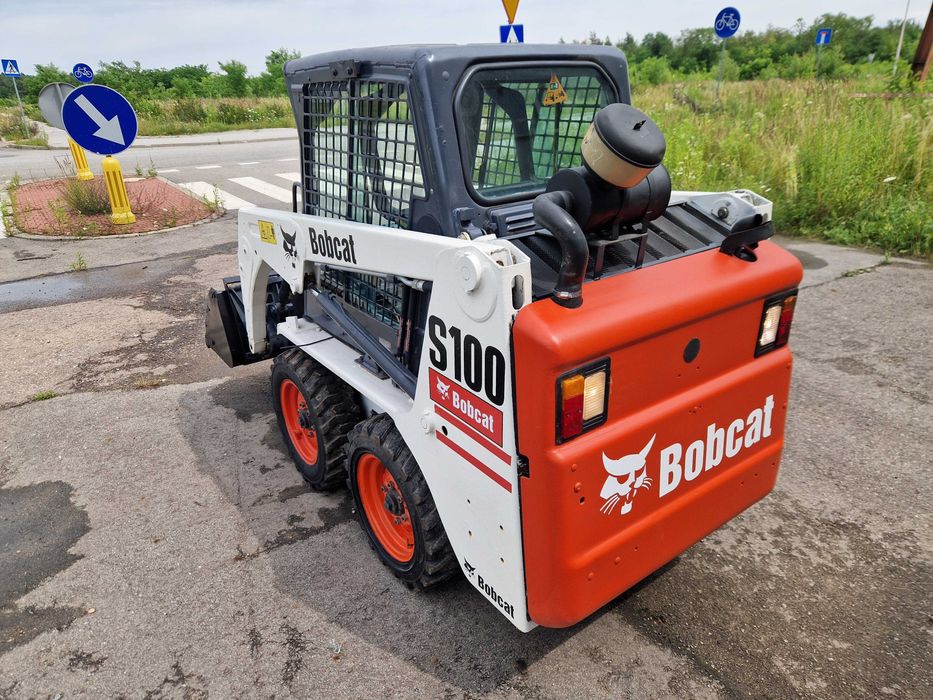 Miniladowarka ladowarka BOBCAT S100 .3300 MTH 2014  bardzo ładny stan