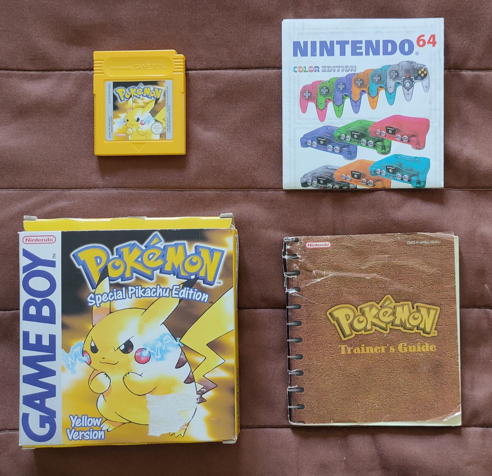 Pokémon Yellow (Amarelo) Game Boy (ORIGINAL-NACIONAL)