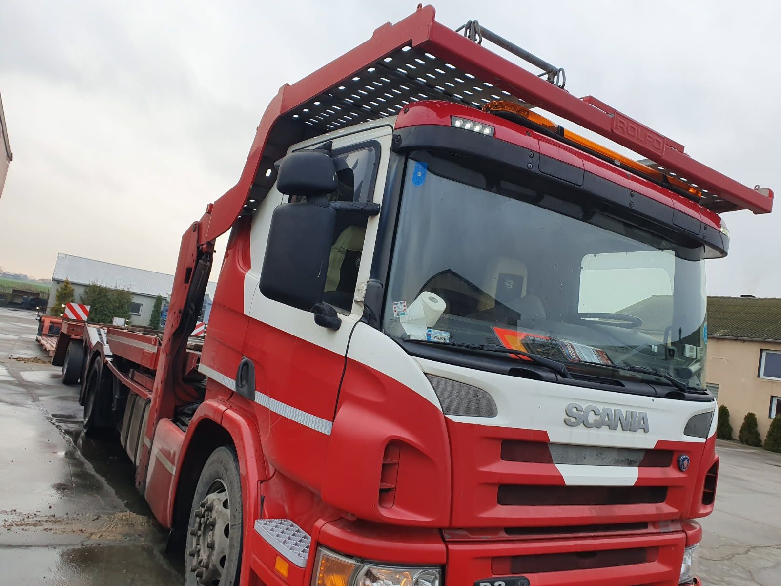 SCANIA P380 LKW transporter