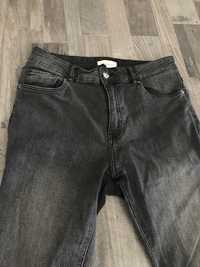 szare jeansy h&m 38