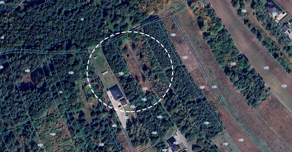 Działka budowlana Grabiny koło Dębicy