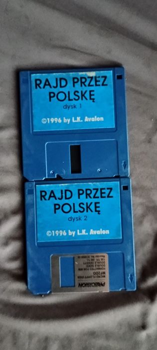Gra na Amigę "rajd przez Polskę"