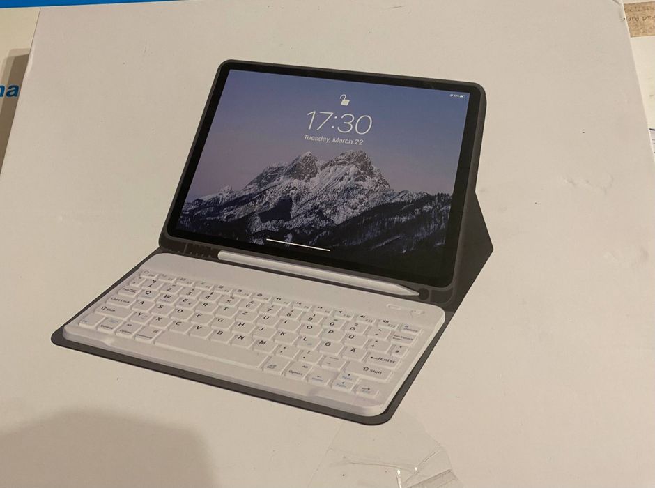 Блютуз клавіатура, чохол для iPad, 10.2