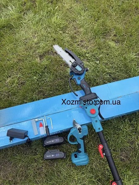 Набір 3в1 АКБ Makita 48 V (Пила DUC155HN + Секатор DUP270+штанга 2.6 м