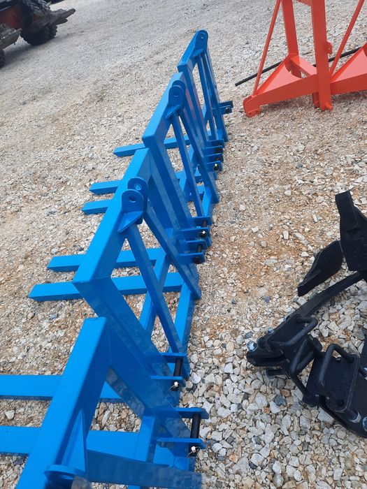 Widły do palet paleciak na tył ciągnika solidny wzmocniony DOSTAWA