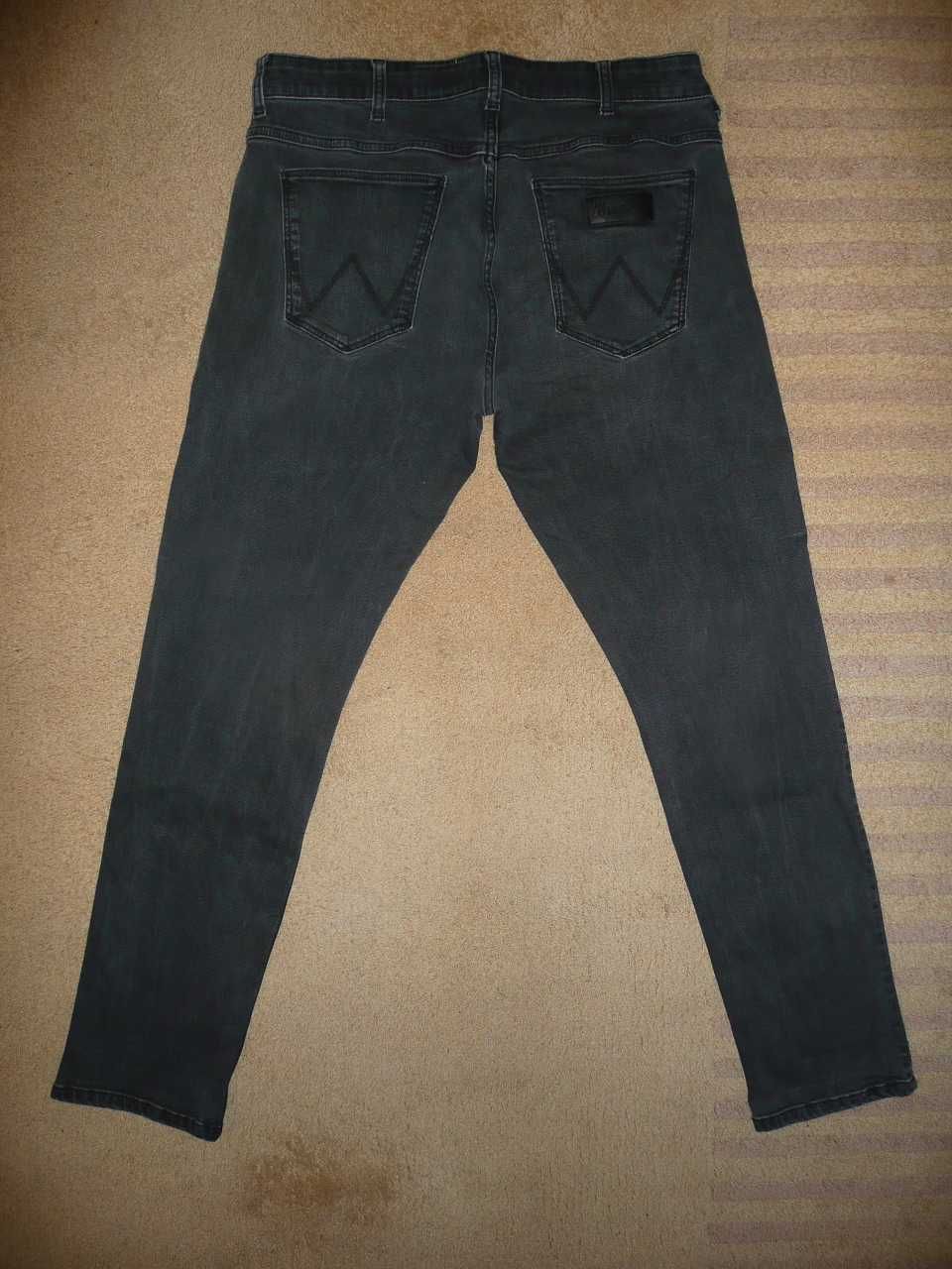 Spodnie dżinsy WRANGLER W33/L32=44,5/105cm jeansy LARSTON