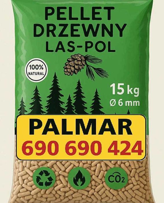 Let's Pellet PREMIUM certyfikat A1 EN PLUS tartak OLCZYK SOSNOWY 6mm