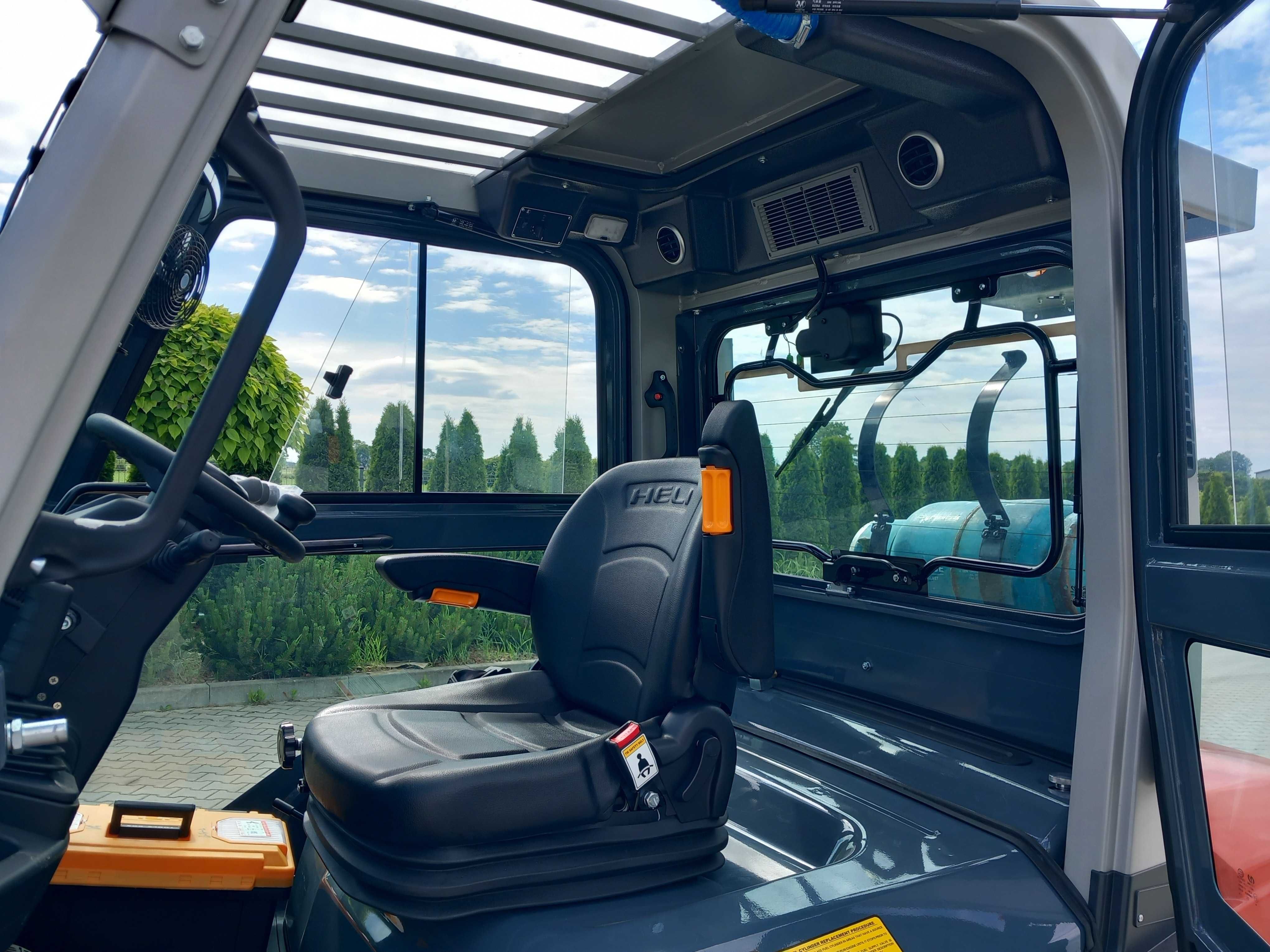 Wózek Widłowy Heli 5,0t Maszt Duplex 3,3m Silnik LPG Kubota 2024-08