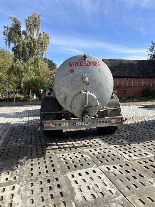 Beczkowóz wóz asenizacyjny Pomot 10000L