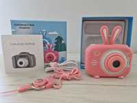 Aparat fotograficzny, kamera dla dzieci C15 Królik różowy