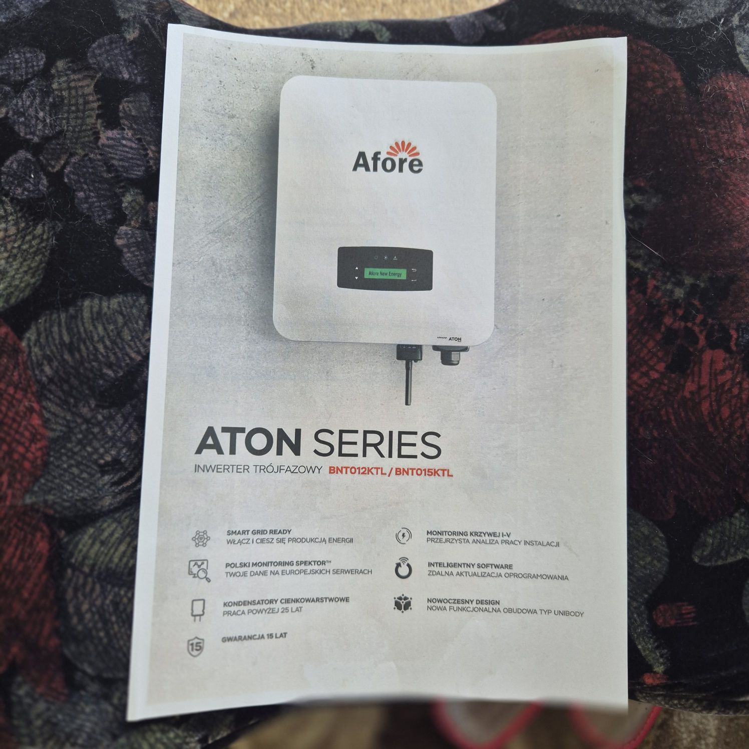 Falownik 18 kW Inwerter Trójfazowy Afore ATON SERIES BNT012KTL