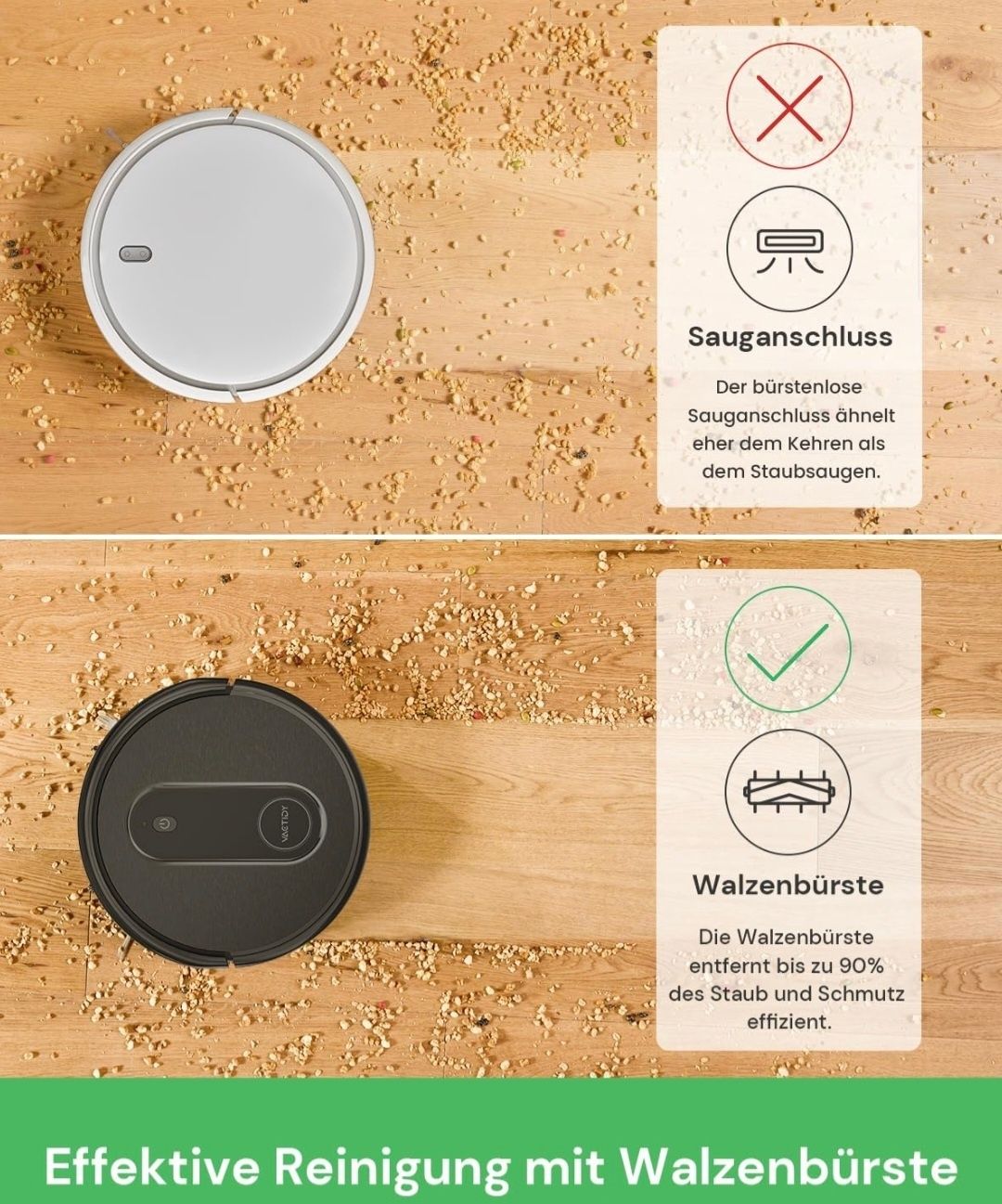 Vactidy Nimble T7 robot odkurzający z funkcją wycierania