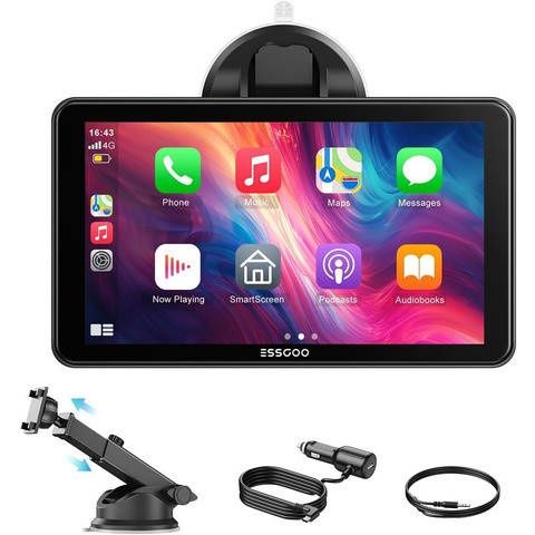 ESSGOO 743CP, чорна 7-дюймова