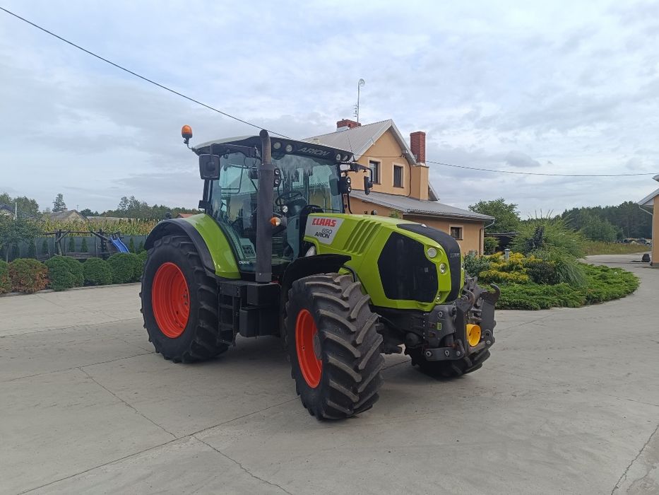 Claas Arion 650 Cmatic z 2016r bez adblu motor John Deere Pneumatyka