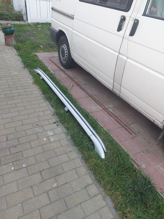 Vw t4. Relingi srebrne