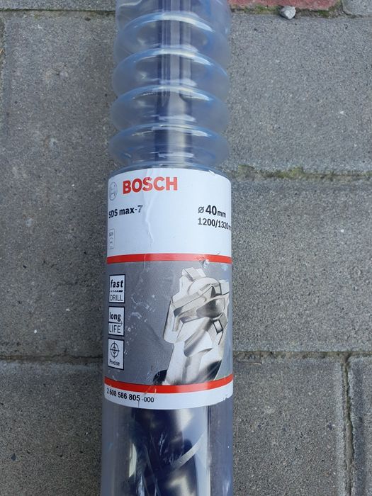 Бур Вosch  SDS-MAX-7 40*1200*1320mm по каменю і бетону