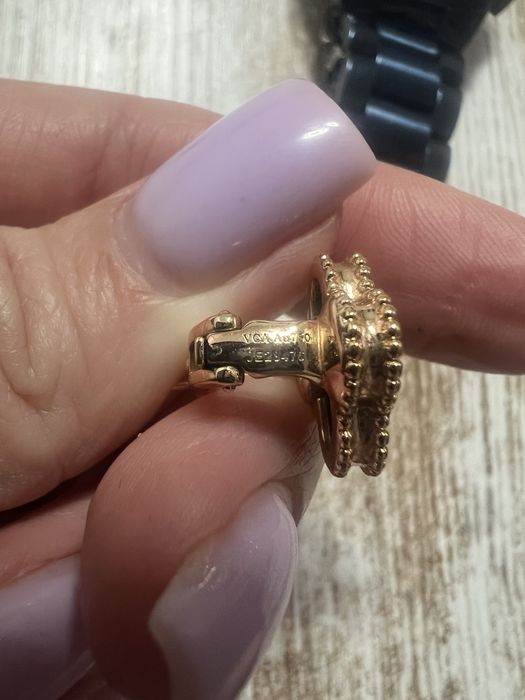 Сережки Ван Клиф бижутерия