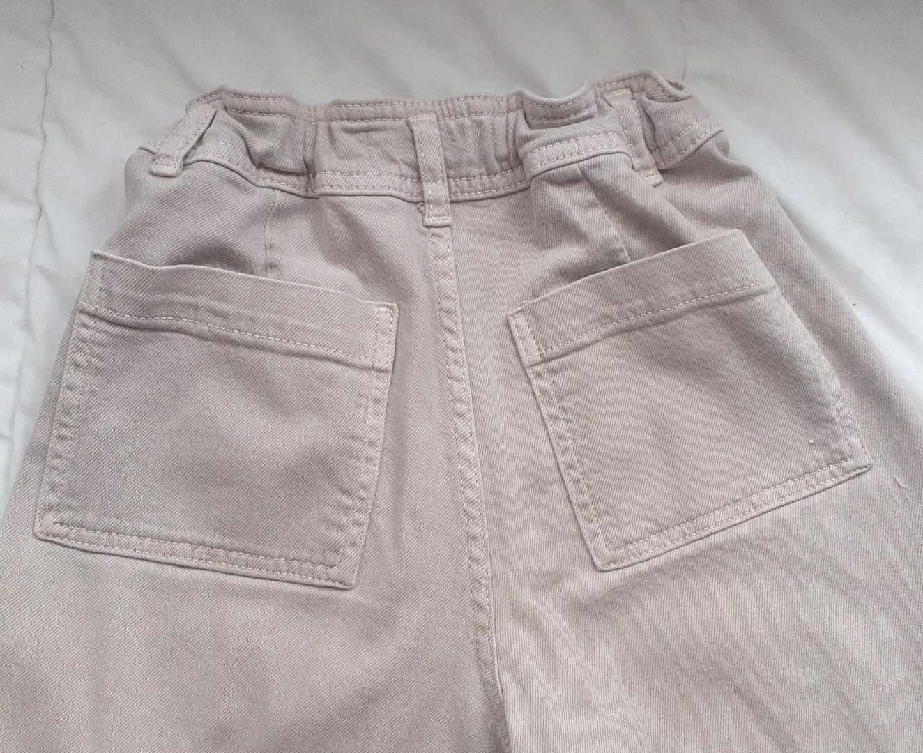 Calças bege Zara