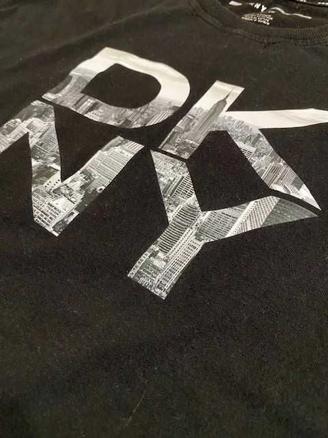 Koszulka męska DKNY Sport - rozmiar S, bawełna, czarna