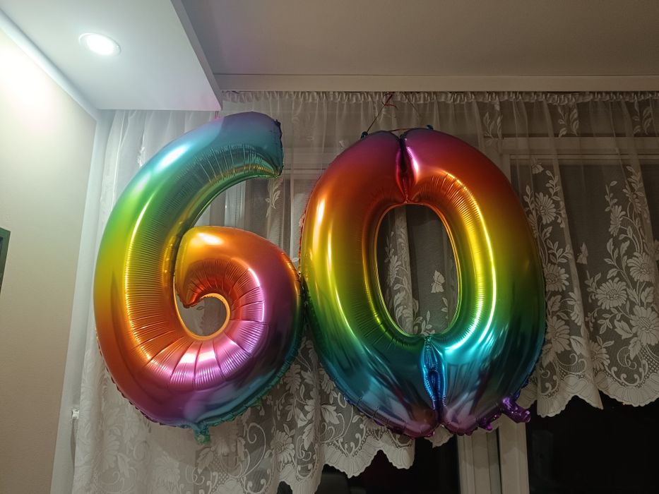 Dmuchane balony cyfry