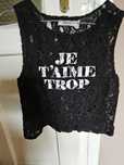 Pull & Bear top czarny bluzka