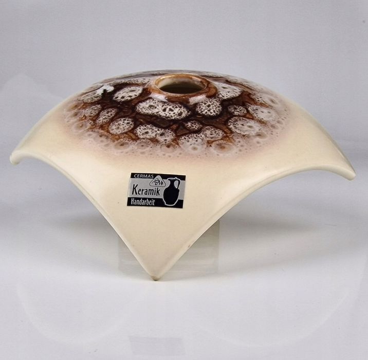 Cermas Sm Keramik Piękny Świecznik