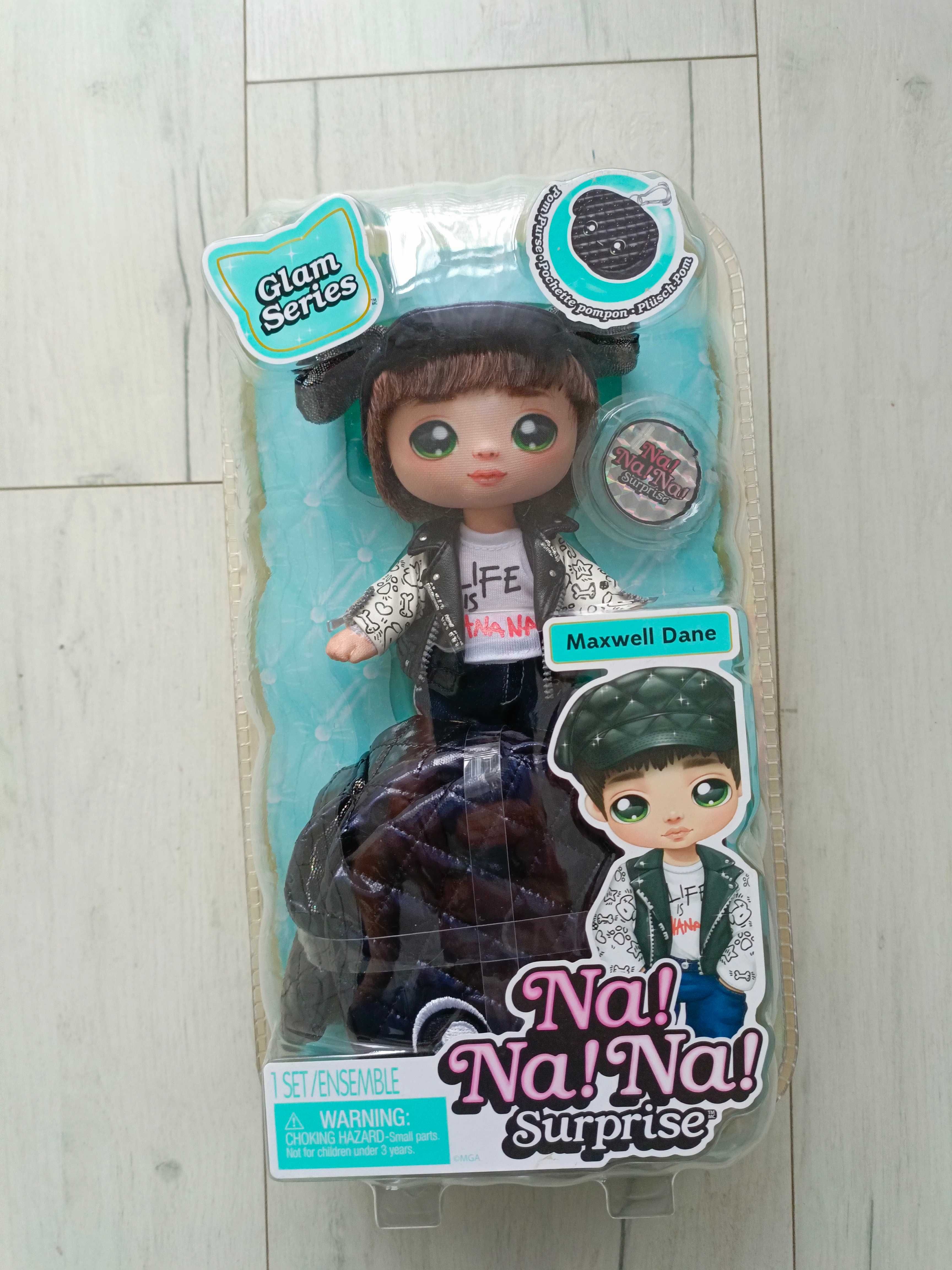 NOWA lalka Surprise MGA Surprise 2w1 Pom Doll Glam - Maxwell