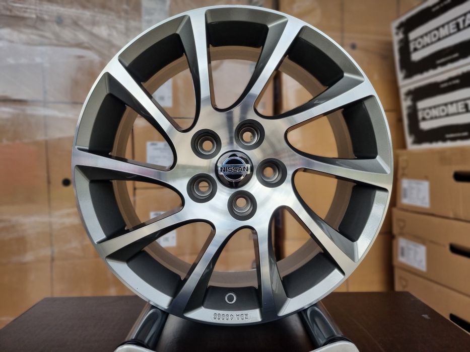 Nissan 17 felgi aluminiowe 5x114,3 Qashqai Juke Leaf X-Trail Townstar