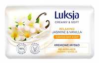 10 x LUKSJA Creamy&Soft Mydło w kostce Jasmin Wanilia 90 g