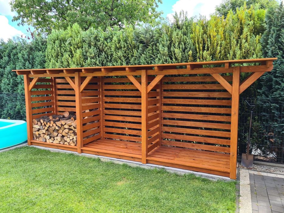 Wiaty, altanki, drewutnie, garaże, konstrukcje drewniane