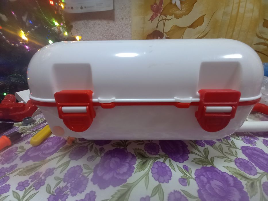 Чемодан "Маленький доктор"  ТехноК (медицинский набор доктора)