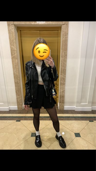 Mango косуха черная