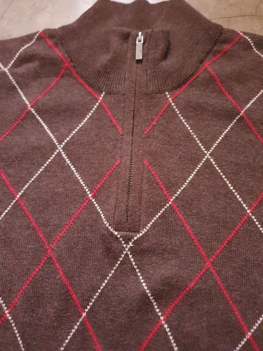 Camisola padrão argyle