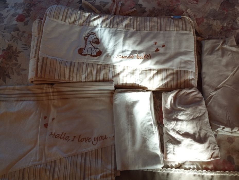 Komplet Pościel do łóżeczka dla dzieci