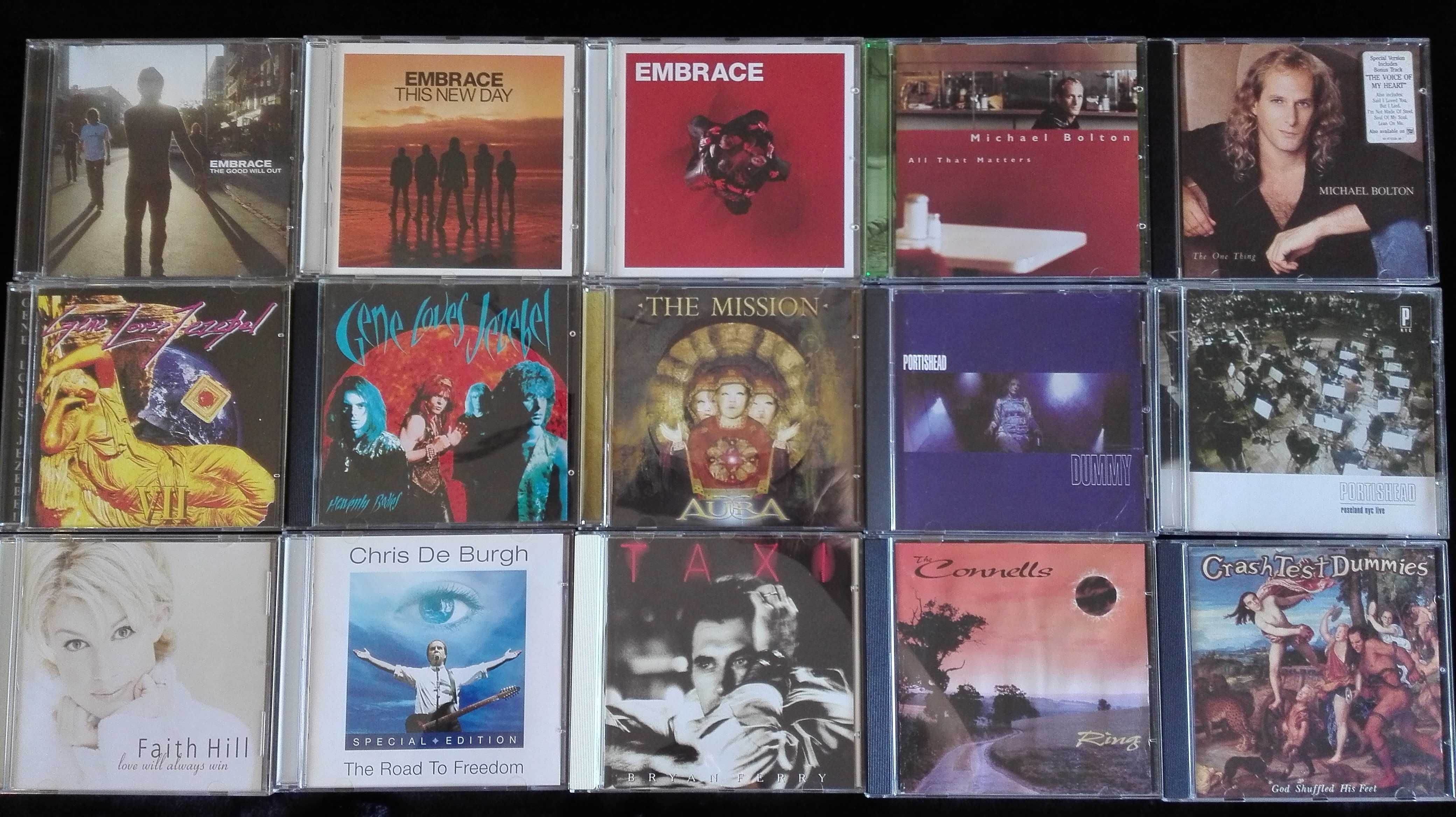 CDs, Ben Harper, Roxette, Mike Oldfield, Yes, Muse e outros