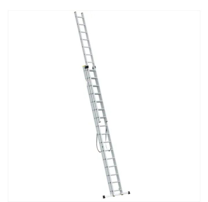 Drabina aluminiowa 3x16 PRO Wzmocniona promocja