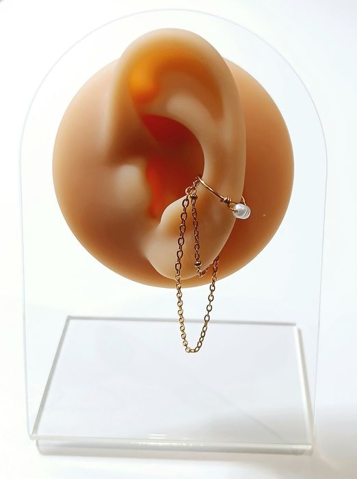 Ear Cuff Pérola Natural