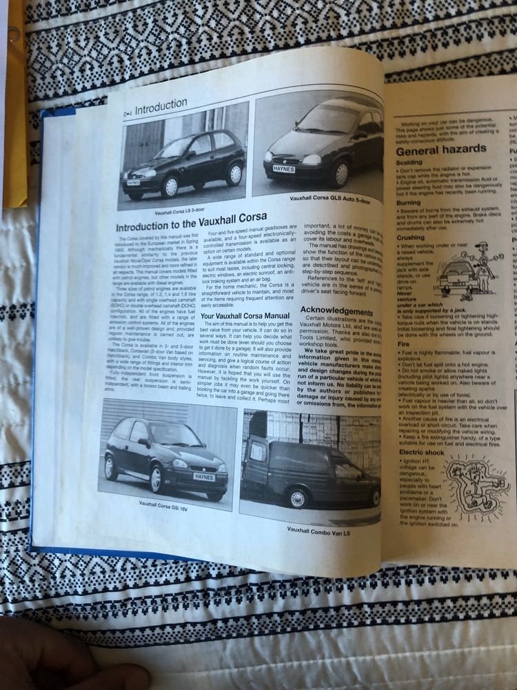 Manual haynes Opel corsa b