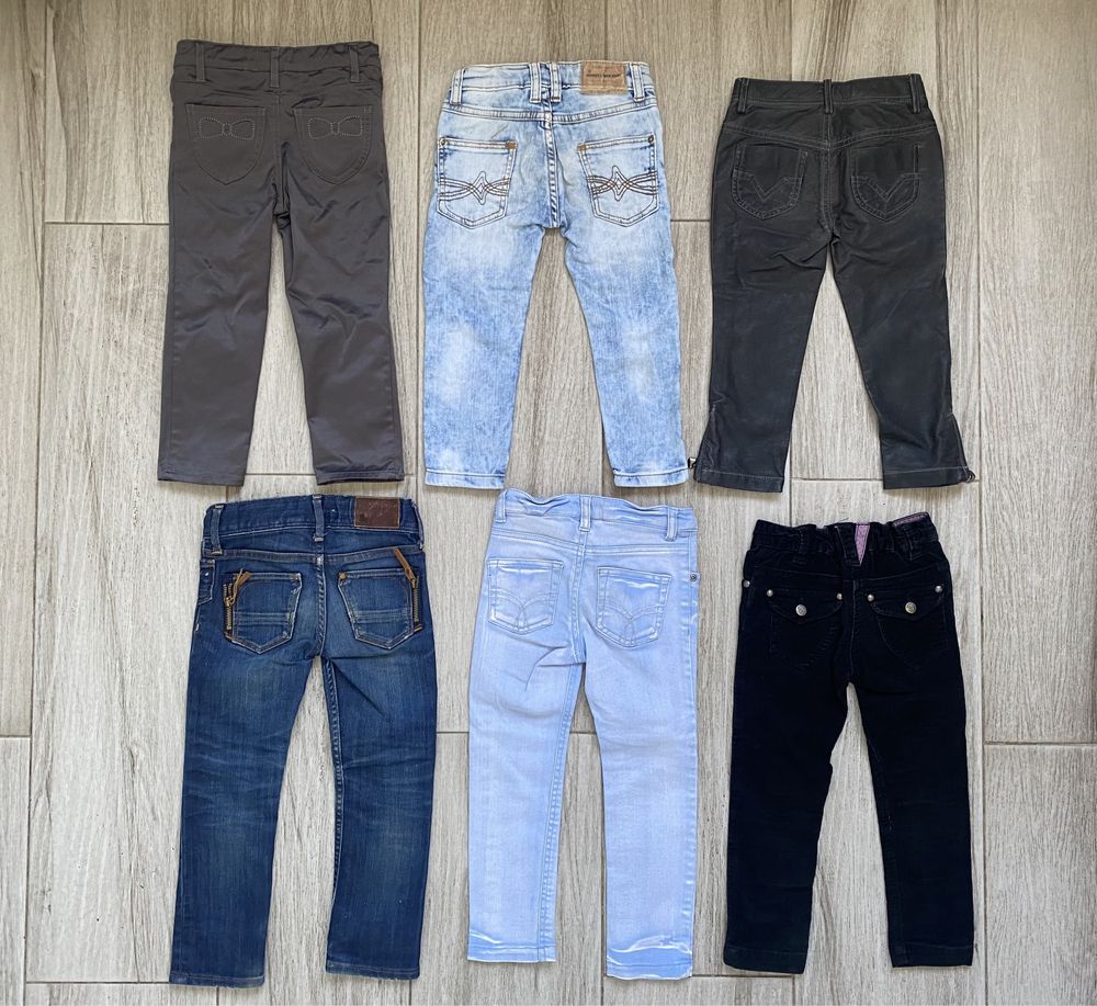 джинсы штаны брюки на девочку 98-104,110-116,122-128