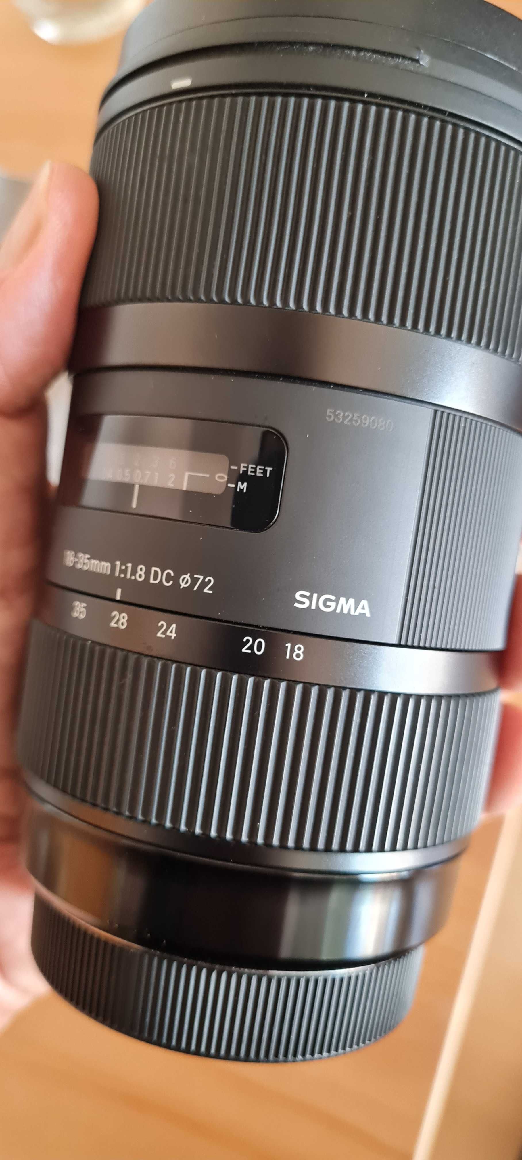 Objetiva Sigma Art 18-35