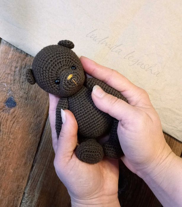 Ведмежатко в'язане