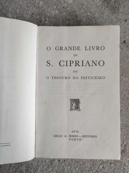 O grande livro de S. Cipriano