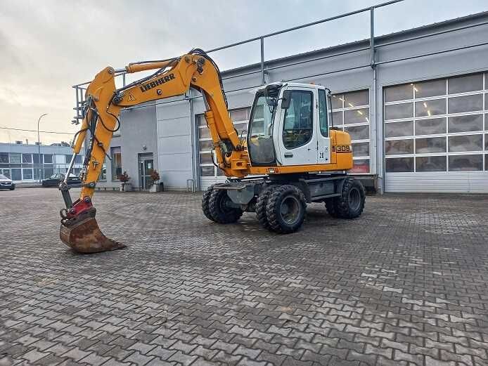 Koparka Kołowa Liebherr A309 - Wynajem