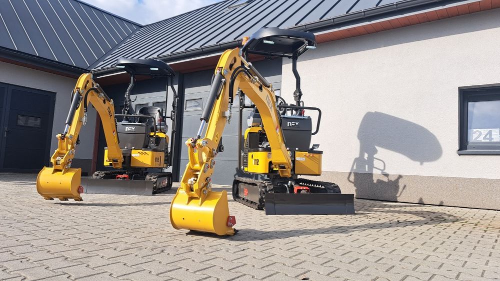 Minikoparka Nex N12 full, joystick, 2 prędkości, zwolnice, NOWY MODEL