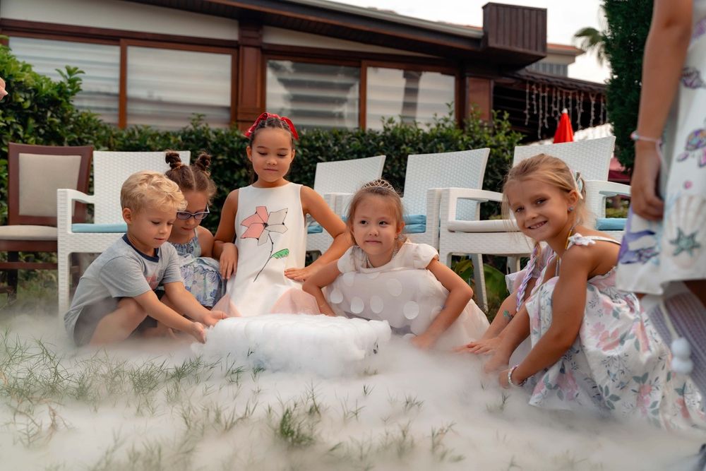 Наукове шоу, хімічне шоу. Кріо шоу сухий лід Научное шоу